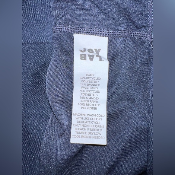 JOY LAB Women's Navy Shorts Athletic Full Waistband Elastic Lined Size S… - Picture 7 of 7